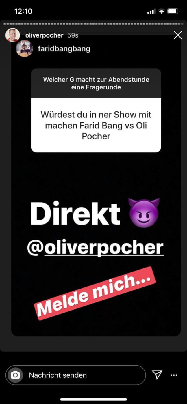 Oliver Pocher antwortet Farid Bang