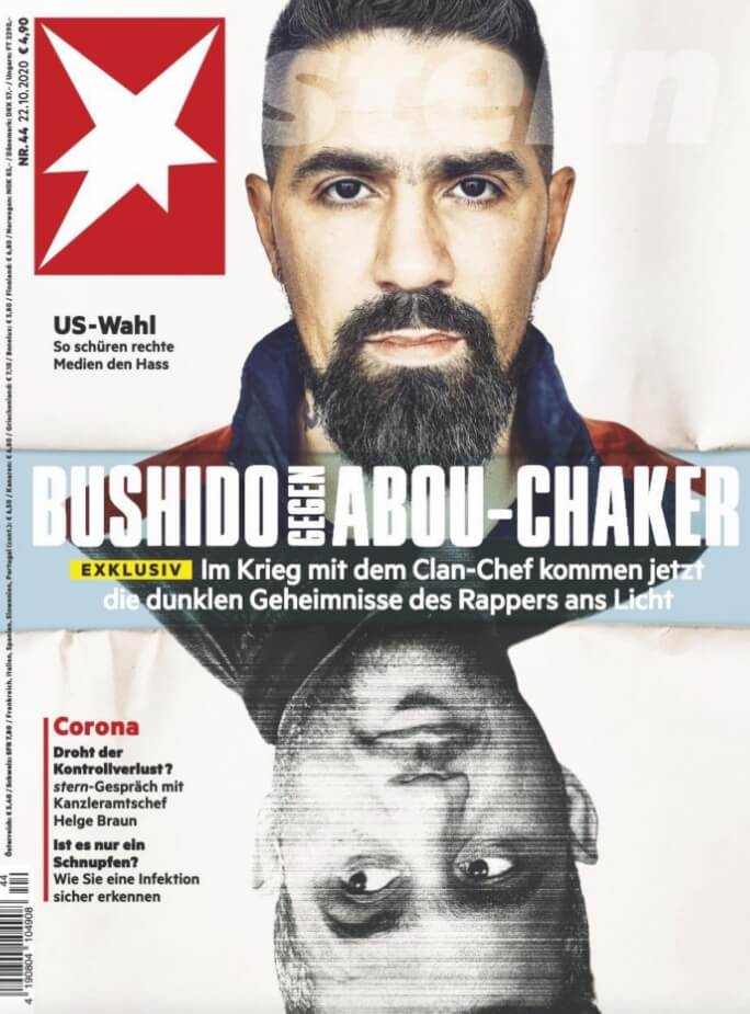Arafat Abou Chaker und Bushido sind auf dem aktuellen Stern Cover
