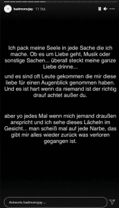 Liebe, Neid badmomzjay veröffentlicht emotionales Statement Raptastisch