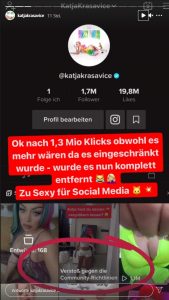 "Zu Sexy für Social Media" - Katja Krasavice wurde ...