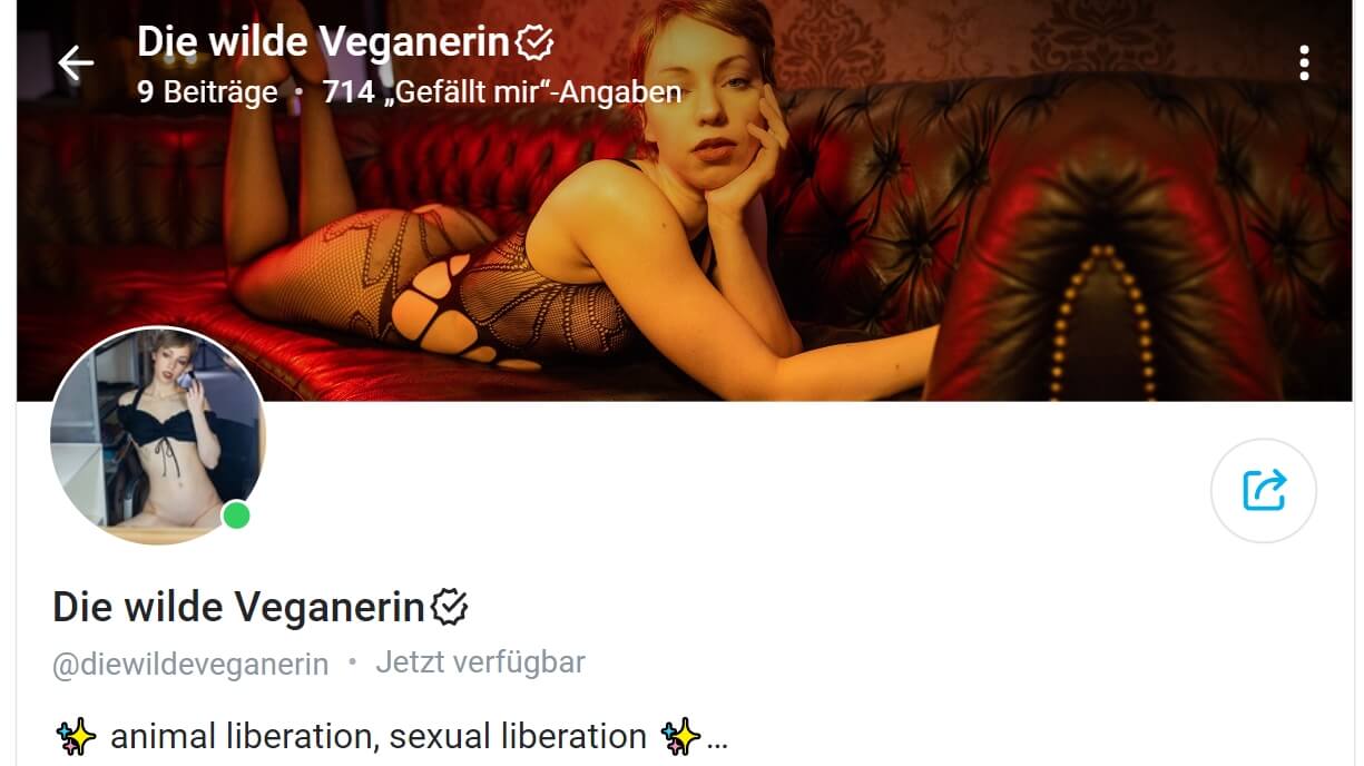 Die militante veganerin only fans leaks