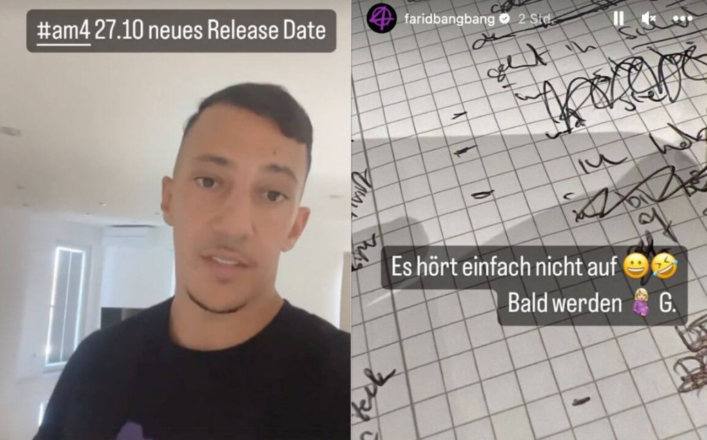 Um noch mehr zu dissen Farid Bang muss sein Album verschieben