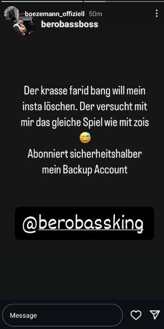 Bero Bass gegen Farid