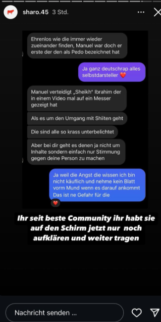 Sharo schießt gegen Manuellsen und Sinan-G