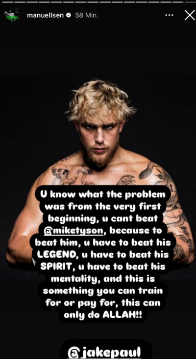 Manuellsen über Jake Paul