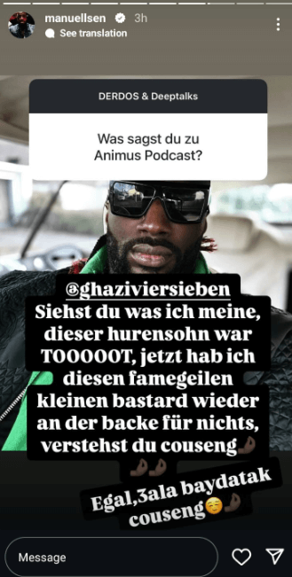 Manuellsen über Animus