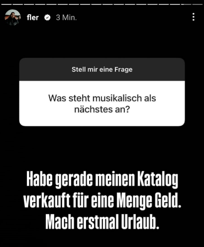 Fler via Instagram Story