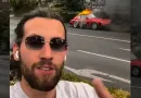 Deutschrapper sieht brennenden Porsche – und nimmt erstmal eine Hörprobe auf