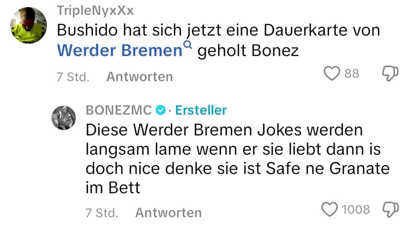 Bonez MC über die Ehefrau von Bushido