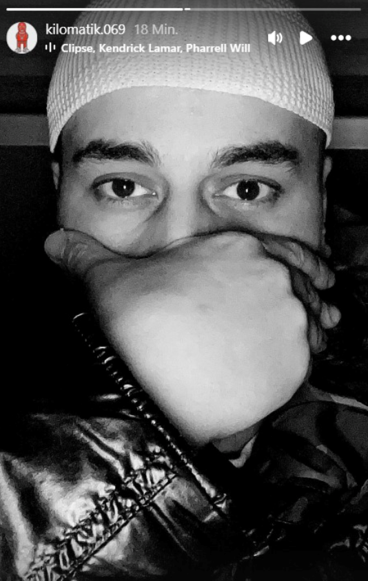 Kilomatik via Instagram-Story