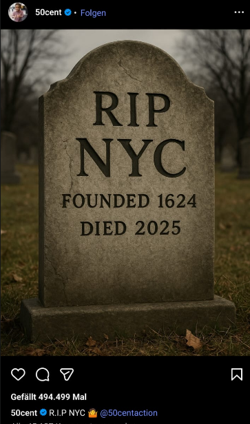 50 Cent via Instagram-Story