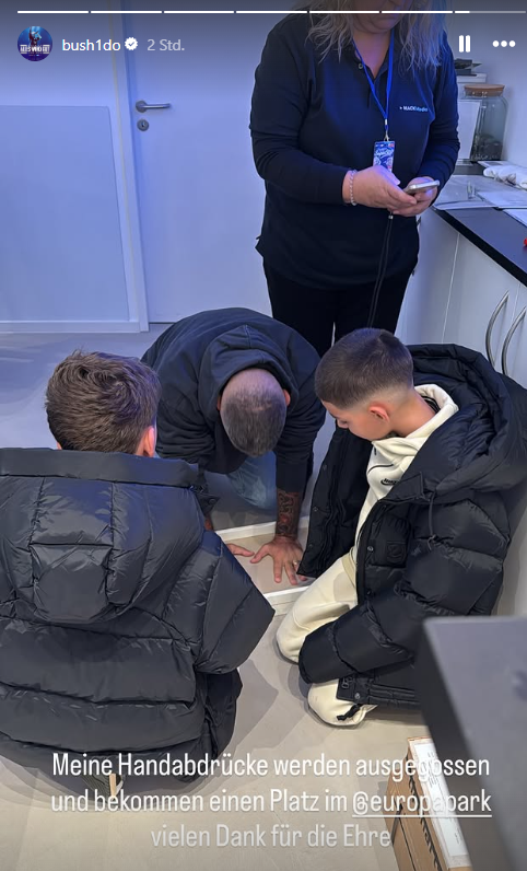 Bushido via Instagram-Story