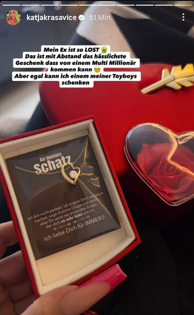 Katja via Instagram-Story
