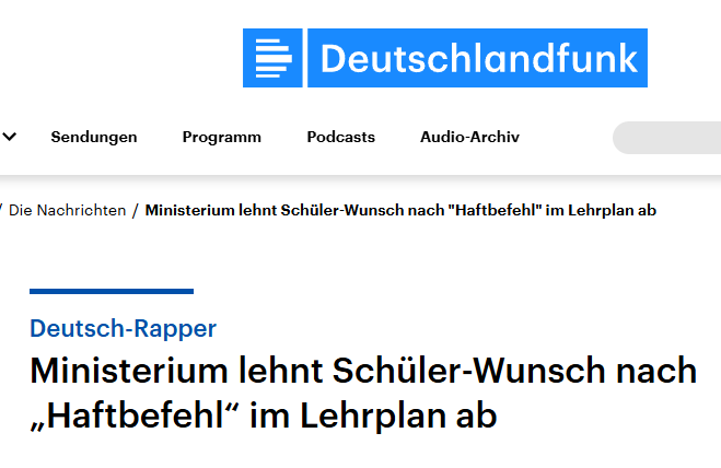 Via Deutschlandfunk