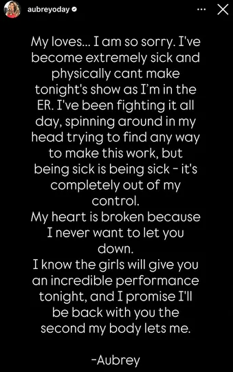 Instagram / @aubreyoday