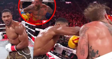 Jake Paul erleidet im Kampf gegen Anthony Joshua doppelten Kieferbruch Jake Paul erleidet im Kampf gegen Anthony Joshua doppelten Kieferbruch