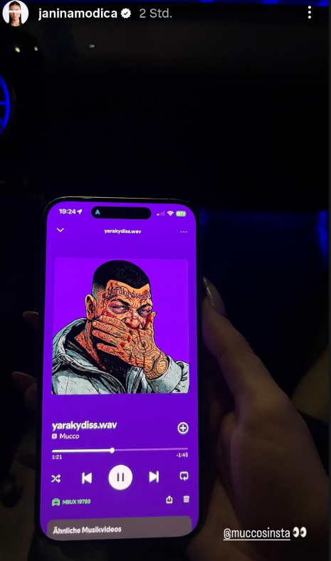 Janina Modica via Instagram-Story