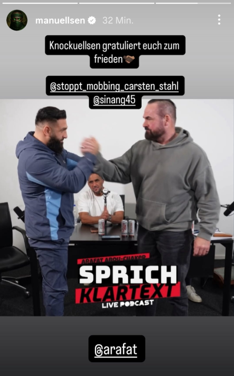 Manuellsen Instagram Stroy