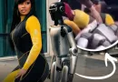 Humanoider Roboter schmeißt Cardi B um während sie ihm einen Lapdance gibt