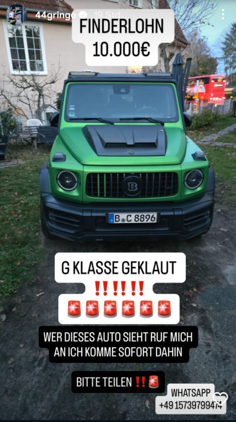 Gringo via Instagram-Story