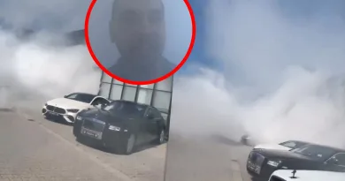 Rauchbombe! Autohaus von Omid muss evakuiert werden