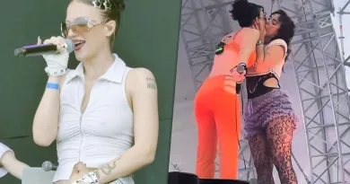Rapperin Mariybu knutscht mit anderer Frau wild auf der Splash!-Bühne rum Rapperin Mariybu knutscht mit anderer Frau wild auf der Splash!-Bühne rum